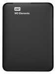 Внешний диск WD HDD 500Gb 2.5&quot; USB3 черный 5400rpm 8mb WDBUZG5000ABK-WESN
