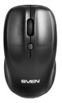 Мышь оптическая Sven RX-305 беспроводная USB черный SV-03200305W