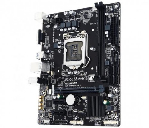 Мат.плата Giga-byte GA-H110M-S2 s1151 Intel H110 microATX RET 
