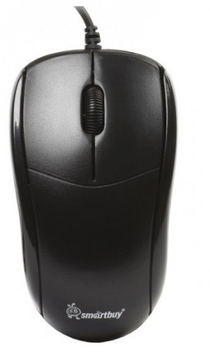 Мышь оптическая SmartBuy ONE 322 проводная PS/2 черный SBM-322P-K проводная мышьинтерфейс PS/2для настольного компьютерасветодиодная, 3Џклавиширазрешение сенсора мыши 1000еdpi