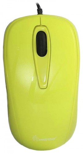 Мышь оптическая SmartBuy SBM-310 проводная USB желтый;синий;черный 
