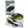 Мышь оптическая Ritmix ROM-202 проводная USB зеленый 16RIROM202UG - 