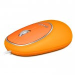Мышь оптическая Sven RX-555 Antistress Silent проводная USB оранжевый SV-03200555UOS