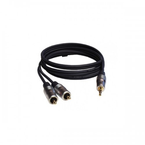 Кабель аудио-видео  JACK 3.5M - RCA 2xM 3m 