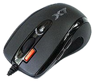 Мышь оптическая A4 Tech X-710МК проводная USB черный X-710MK USB 