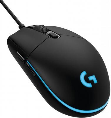 Мышь оптическая Logitech G102 проводная USB черный 910-004939 