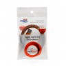 Кабель интерфейсный Cablexpert USB2 AM - Lightning M 1m нейлон оплетка оранжевый CC-APUSB2OE1M - 