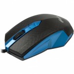 Мышь оптическая Ritmix ROM-202 проводная USB голубой 16RIROM202U4