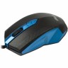 Мышь оптическая Ritmix ROM-202 проводная USB голубой 16RIROM202U4 - 