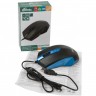 Мышь оптическая Ritmix ROM-202 проводная USB голубой 16RIROM202U4 - 