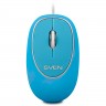 Мышь оптическая Sven RX-555 Antistress Silent проводная USB синий SV-03200555UBS - 