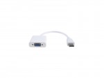 Переходник аудио-видео Vcom HDMI 19M - SVGA 15F 0.2m белый CG558