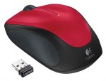 Мышь оптическая Logitech M235 беспроводная USB красный 910-002496