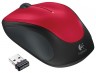 Мышь оптическая Logitech M235 беспроводная USB красный 910-002496 - 