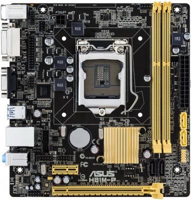 Мат.плата Asus H81M-P s1150 Intel H81 microATX RET 