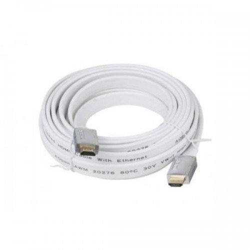 Кабель аудио-видео Aopen HDMI 19M - 19M v1.4 10m белый Bulk GOLD ACG511W-10M 