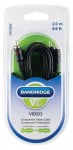Кабель аудио-видео Bandridge RCA 3xM - 3xM 2m черный VVL3302