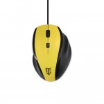 Мышь оптическая JET.A OM-U59 COMFORT проводная USB желтый;черный