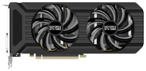 Видеокарта Palit NVIDIA GeForce GTX 1060 6Gb 1506 МГц PCI-E 3.0 RET NE51060015J9-1061D 