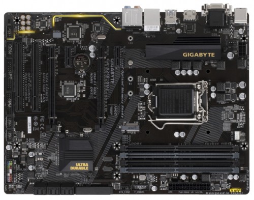 Мат.плата Giga-byte GA-B250-HD3 s1151 Intel B250 ATX RET материнская плата форм-фактора ATXсокет LGA1151чипсет Intel B2504 слота  DDR4 DIMM, 2133-2400 МГцподдержка CrossFire X