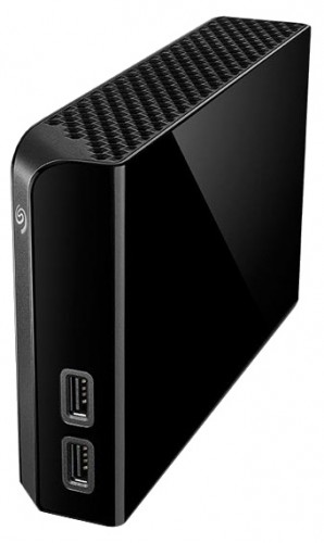 Внешний диск Seagate HDD 4Tb 3.5&quot; USB3 черный STEL4000200 внешний жесткий дискобъем 6000 Гбинтерфейс USB 3.0питание через сетевой адаптерЦвет: 