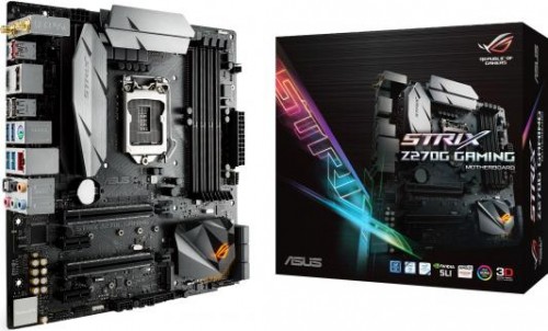 Мат.плата Asus STRIX Z270G GAMING s1151 Intel Z270 microATX RET 