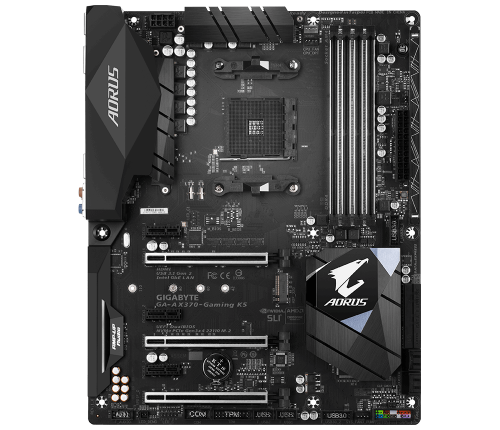 Мат.плата Giga-byte GA-AX370-Gaming K5 sAM4 AMD X370 ATX RET 