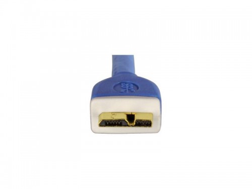 Кабель интерфейсный Hama USB3 AM - microM 1.8m синий H-39682 