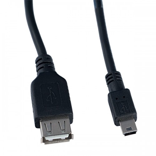 Кабель интерфейсный Perfeo USB2 AF - mini-5pinM 0.2m GOLD U4201 