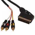 Кабель аудио-видео  SCART M - RCA 3xM 1.5m