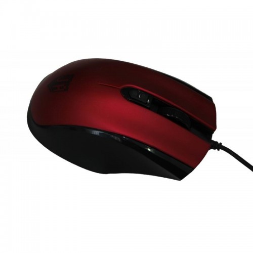 Мышь оптическая JET.A Comfort OM-U50 проводная USB красный 