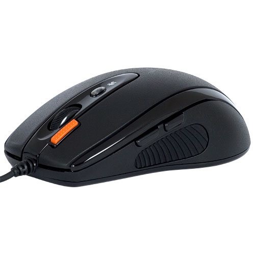 Мышь оптическая A4 Tech N-70FX проводная USB черный 