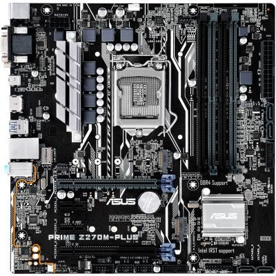 Мат.плата Asus PRIME Z270M-PLUS s1151 Intel Z270 microATX RET 