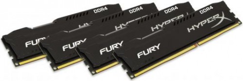 Память для компьютера Kingston DDR4 DIMM 4x4Gb PC17000 2133 МГц Комплект HX421C14FBK4/16 