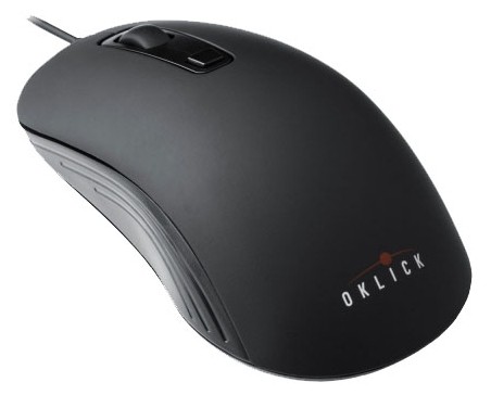 Мышь оптическая Oklick 155M / проводная USB черный проводная мышьинтерфейс USBдля настольного компьютерасветодиодная, 4 клавиширазрешение сенсора мыши 1600 dpi