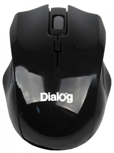 Мышь оптическая Dialog MROP-04UB беспроводная USB черный 