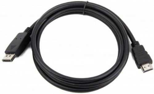 Кабель Gembird DP M - HDMI 19M 1m черный экран CC-DP-HDMI-1M 