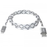 Кабель интерфейсный Defender USB2 AM - Lightning M 1m серый 87550