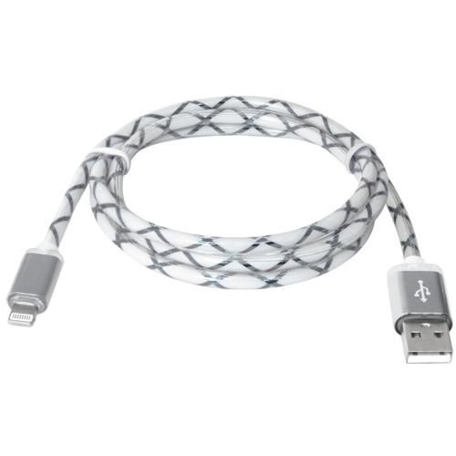Кабель интерфейсный Defender USB2 AM - Lightning M 1m серый 87550 
