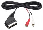 Кабель аудио-видео  SCART M - RCA 2xM 1.2m