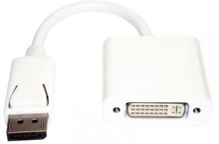 Переходник Cablexpert DP M - M белый A-DPM-DVIF-002-W 