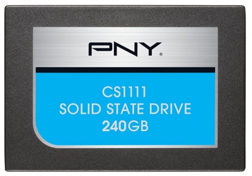 SSD диск PNY SSD 240Gb 2.5&quot; SATA серый SSD7CS1111-240-RB SSD диск для ноутбука и настольного компьютералинейка Pyroобъем 240 Гбформ-фактор 2.5"интерфейс SATA 6Gb/s