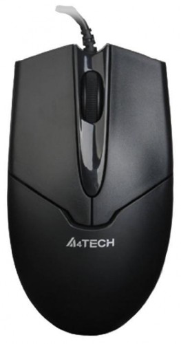 Мышь оптическая A4 Tech OP-550NU проводная USB черный 