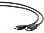 Кабель Gembird DP M - M 1.8m черный экран CC-DP-6