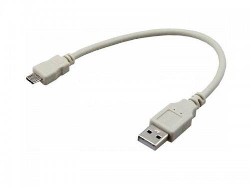 Кабель интерфейсный Rexant USB2 AM - microM 0.2m серый 18-1162 