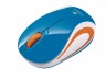 Мышь оптическая Logitech MIN M187 беспроводная USB белый;оранжевый;синий 910-002738 - 
