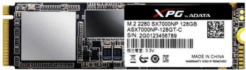 SSD диск A-data SSD 128Gb M.2 2280 PCIE ASX7000NP-128GT-C 
