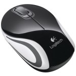 Мышь оптическая Logitech Mini M187 беспроводная USB черный 910-002736