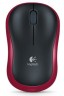 Мышь оптическая Logitech M185 беспроводная USB красный 910-002240 - 