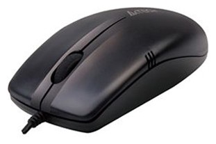 Мышь оптическая A4 Tech OP-530NU проводная USB черный 
